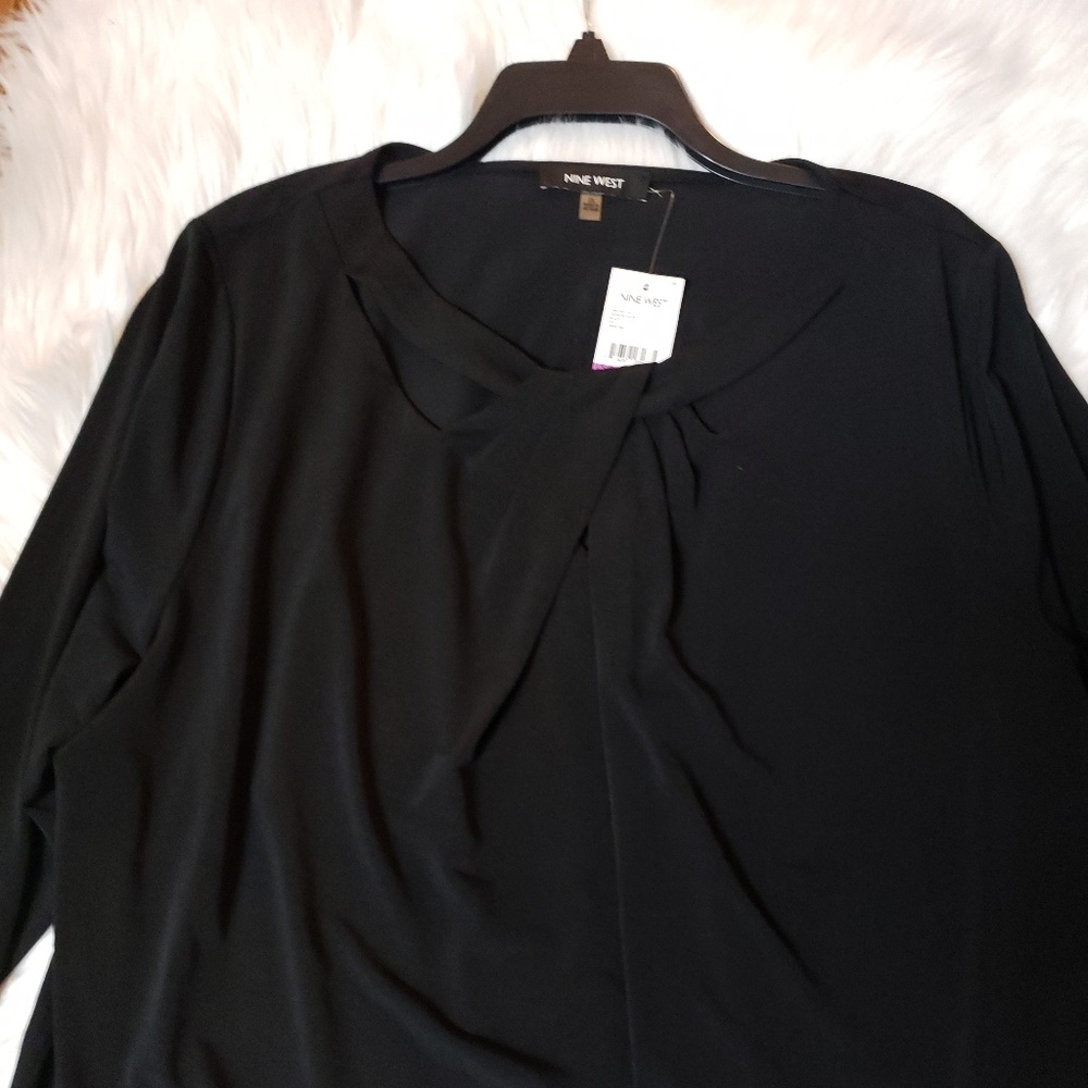 Nine West Women's Fashion Blouse; NWT cute tops